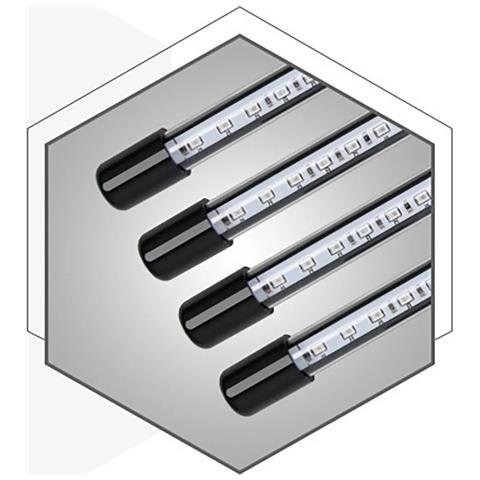 Lampada Per Piante Pieghevole Con Supporto Regolabile E Timer Black - Foto 5