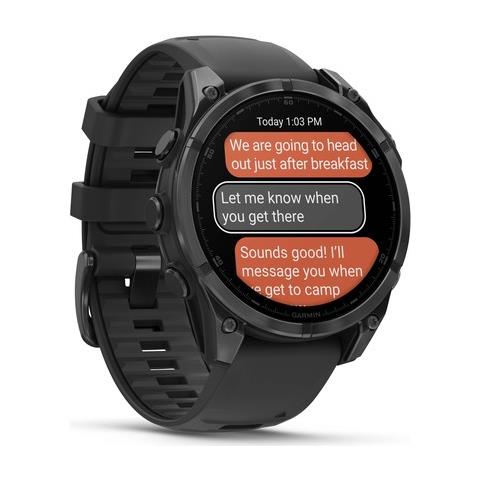 Fenix 8 3,56 cm (1.4") AMOLED 47 mm Digitale 454 x 454 Pixel Touch screen Nero Wi-Fi GPS (satellitare) - Foto 10