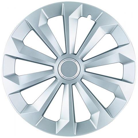Set 4 Copricerchi 14'' Alulook Fame Silver - Foto 1