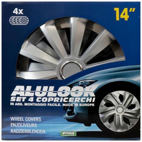 Set 4 Copricerchi 14'' Alulook Fame Silver - Foto 2