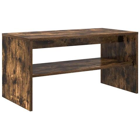 Mobile Porta Tv Rovere Fumo 80x40x40 Cm In Legno Multistrato - Foto 2