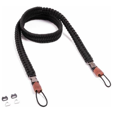 C-rope Traveler Tracolla Fotocamera Nylon Nero - Foto 1