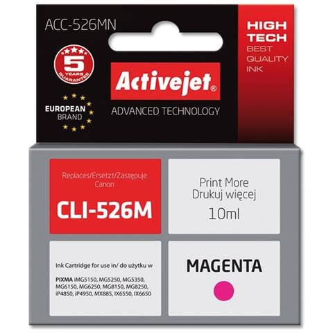 ACC-526MN cartuccia d'inchiostro 1 pz Compatibile Resa elevata (XL) Magenta - Foto 2