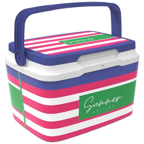 8410474346887 borsa frigo 5 L Blu, Rosa - Foto 1