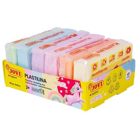 Plastilina Set da gioco in argilla da modellare 304,2 g Colori assortiti 6 pz - Foto 1