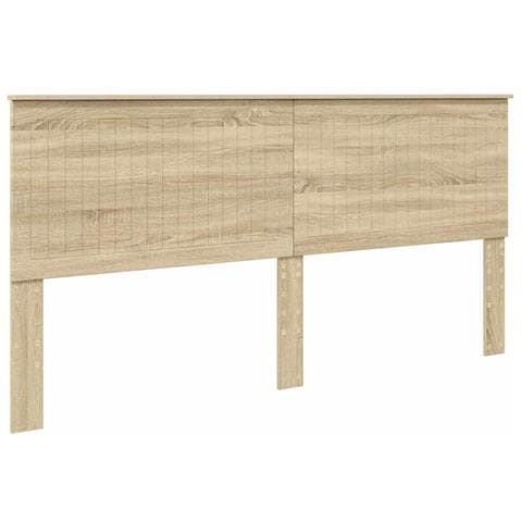 Testiera con testiera Rovere Sonoma 200 cm Legno multistrato - Foto 1