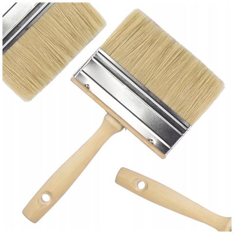 Pennello Per Carta Da Parati 110mm - Setole Dense, Manico In Legno | Larghezza 110mm, Lunghezza Setole 42mm | Per Incollaggio, Verniciatura, Gruntatura - Foto 1