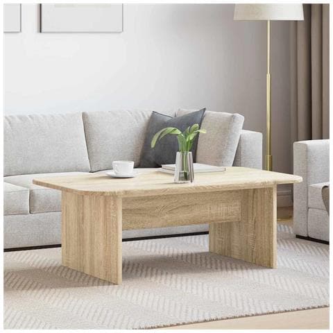 Tavolino da salotto Rovere Sonoma 93 x 53 x 33 cm - Foto 2