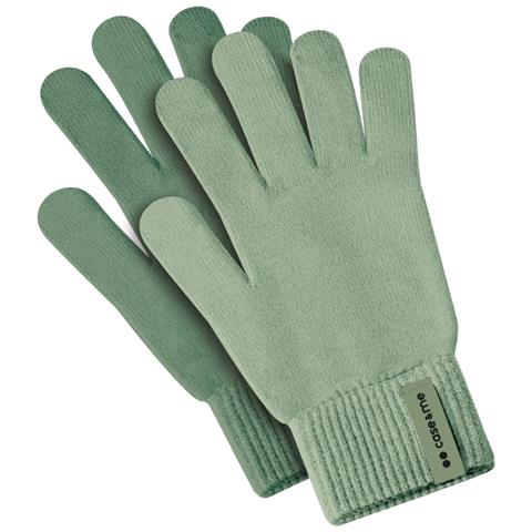 Wooly Gloves Guanti Unisex Verde - Foto 1