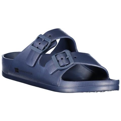 SCARPE DA UOMO BLU CON PANTOFOLE NORVEGIA 1963 - Colore: Blu, Taglia: 42 - Foto 3