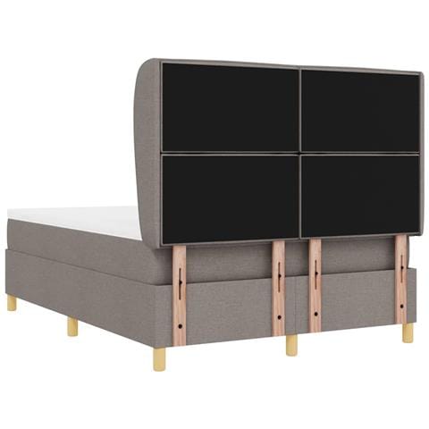 Letto a molle con materasso Talpa 200 x 140 cm Tessuto - Foto 9