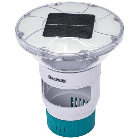 Luce solare galleggiante Bianco Ø 7,6 cm PC e ABS - Foto 1