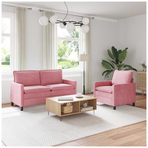 Set di divani 2 pcs Rosa Velluto - Foto 2