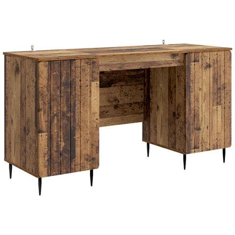 Scrivania Legno antico 142,5 x 50 x 75 cm Legno ingegnerizzato - Foto 1