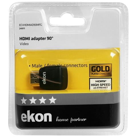 ECVHDMIAD90MFG adattatore per inversione del genere dei cavi HDMI Nero - Foto 2