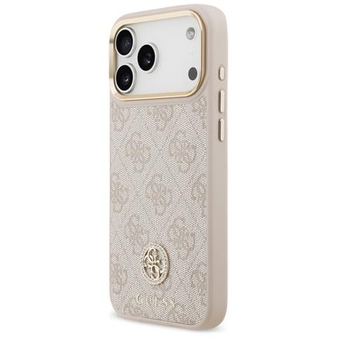 Custodia Per Iphone 17 Pro Max Color Sabbia Con Cinturino Magsafe Guess - Foto 1