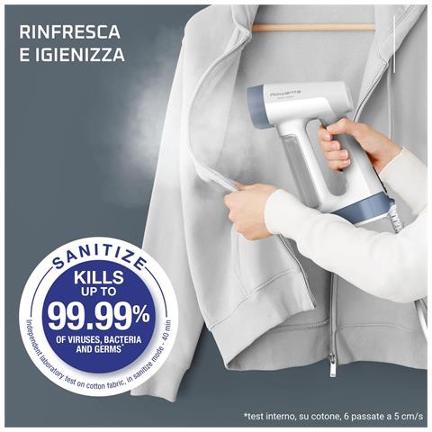 Pure Force, 2-in-1 Stiratore verticale a vapore, Uso Verticale /Orizzontale, DR8722 - Foto 2