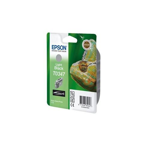 C13T03474020 Cartuccia Ink Originale Nera Chiaro Stylus Foto 2100/2100Pro / 2100W / 2200 Capacità 440 Pagine - Foto 2