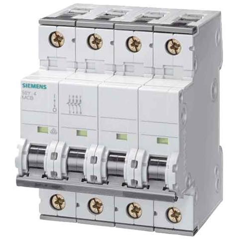 Interruttore Magnetotermico 4p 63a 25ka Tipo C 4 Moduli - Foto 1