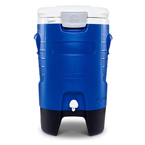Sport 5 Gallon Roller Distributore Di Bevande Isolato Con Ruote, 18.9 Litro, Blu - Foto 3