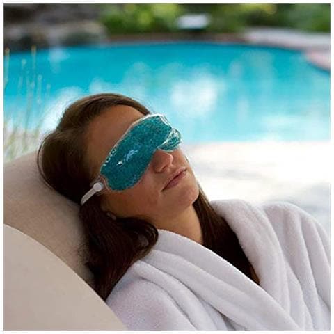 Maschera Eye Maschera Essenziale Con Gel Flessibile Perline Non Tossico Compress Crioterapia Allevia Gli Occhi Gonfi E Seni Calore Terapia Allevia Gli Occhi Asciutti Ideale Per Dolori Dolore Gonfiore - Foto 3