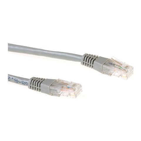 Ewent 5.0m Cat6 UTP 5m Cat6 U / UTP (UTP) Grigio cavo di rete - Foto 1
