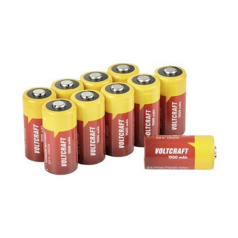 Cr123a 10pcs Fotobatterie Cr-123a Lithium 1500 Mah 3 V 10 St. (vc-12714235) - Foto 1