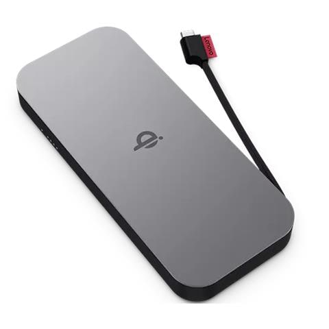 Power Bank 15W Wireless con USB C Capacità Batteria 10000 mAh Colore Nero - Foto 1