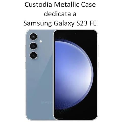 Custodia Tpu Silicone Cover Case Per Samsung Galaxy S23 Fe Grey - Foto 2