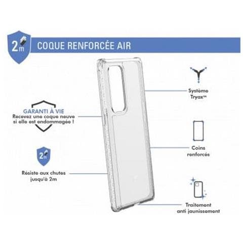 Cover Rinforzata Per Oppo Find X3 Neo Air, Trasparente - Foto 2