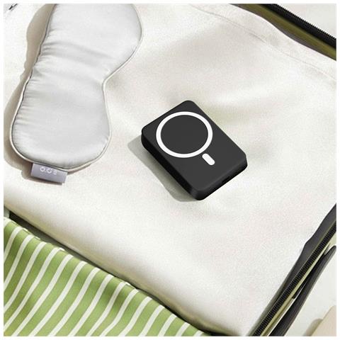 Batteria Esterna Magsafe 10w, 5000mah, Nero - Foto 10