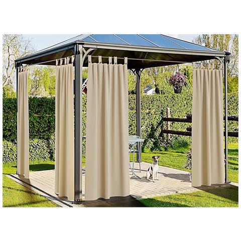 Tenda Gazebo Panna 160x270 Per Esterno Passanti Con Bottoni Springfield - Foto 1