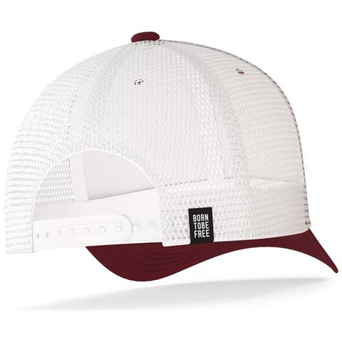 Tappo The Indian Face Born To Be Free Red / White - Foto 2