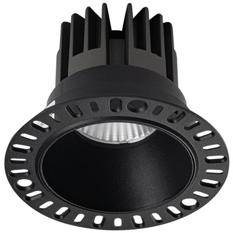 Faretto Ad Incasso Moderno Game Alluminio Nero Led 11w 3000k Ip40 - Foto 1