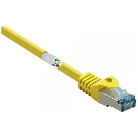 Rf-5235632 Cavo Di Rete Giallo 0,25 M Cat6a S /ftp (s-stp) - Foto 3