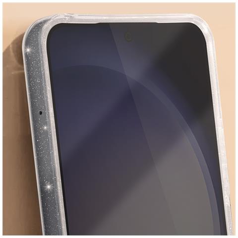 Cover Per Samsung Galaxy S23 Fe Silicone Glitter Fotocamera Protetta - Foto 5