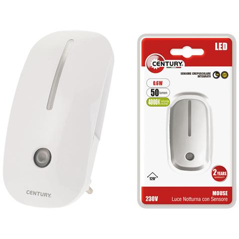 Luce A Led Notturna Mouse 0,6w Century - Foto 1