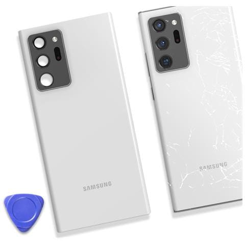 Vetro Posteriore Note 20 Ultra Originale Service Pack, Nero - Foto 4