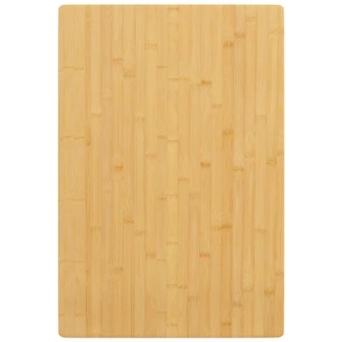 Piano Del Tavolo 40x60x1,5 Cm In Bambù - Foto 1