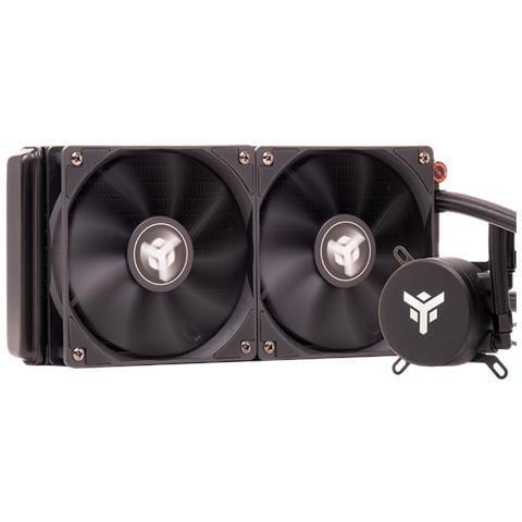 Dissipatore CPU Liquido Icecore 240 per Socket Intel LGA 1200 (Presa H5) / LGA 1366 (Presa B) / LGA 775 (Presa T) / LGA 1700 e SocketAMD AM4 / Presa AM5 - Foto 1