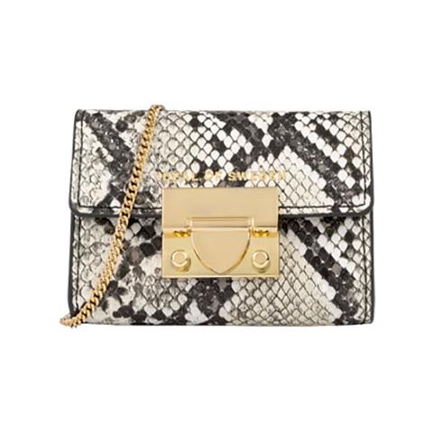 Portafoglio Modello Liv Padlock Con Motivo A Serpente E Catena Rimovibile Da 105 Cm, Multicolore - Foto 1