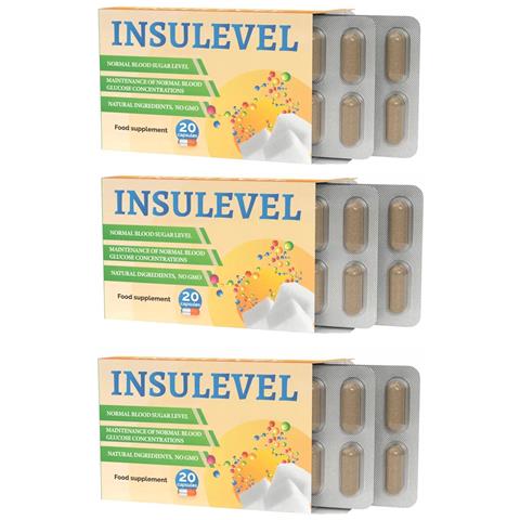 3x Insulevel 20 Pz Cannella Gurmar Inulina Acido Alfa-lipoico Cromo - Foto 1