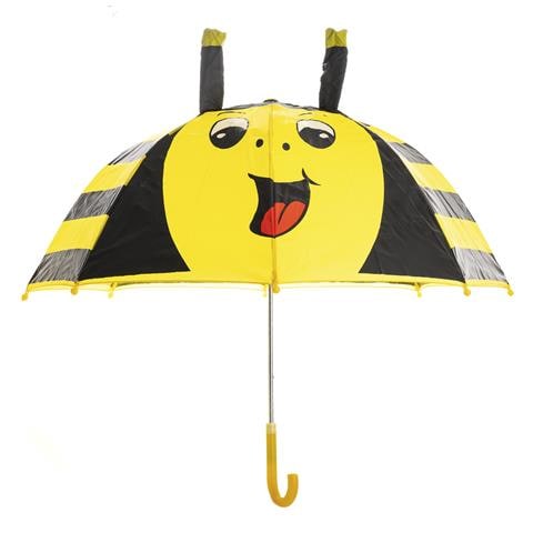 Ombrello Per Bambini Con Disegno Bee. Con 70 Cm Di Diametro E Manico Confortevole. - Foto 1