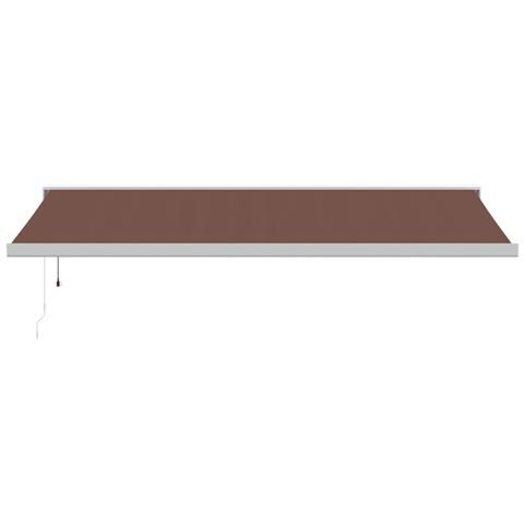 Tenda Da Sole Retrattile Automatica Marrone 500x300 Cm - Foto 3