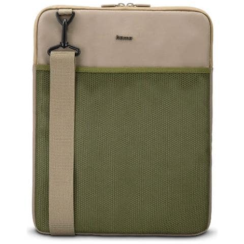 To Go 35,8 cm (14.1") Custodia a tasca Beige, Verde - Foto 1