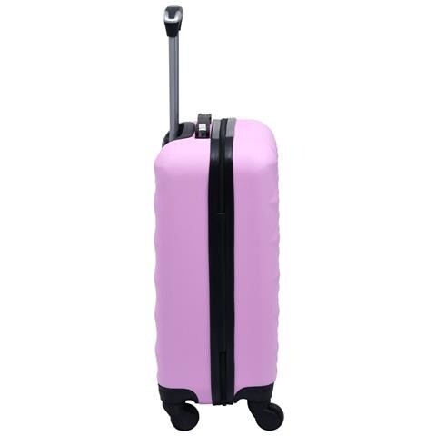 Lusso Casadino - Set Valigie Trolley A Custodia Rigida 2 Pz Rosa In Abs - Foto 8