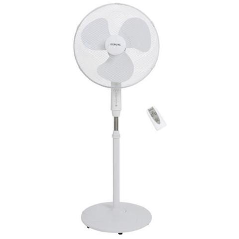Ventilatore A Piantana - 45 W - Ø 44 Cm - 3 Velocità - Oscillante - Basculante - Bianco - Foto 1
