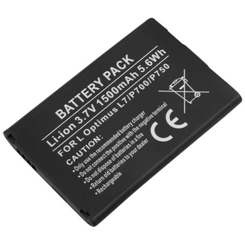 Batteria Per Lg Optimus L7 / P700 / P750 Li-ion 3,7v 1500mah 5,6wh - Foto 1