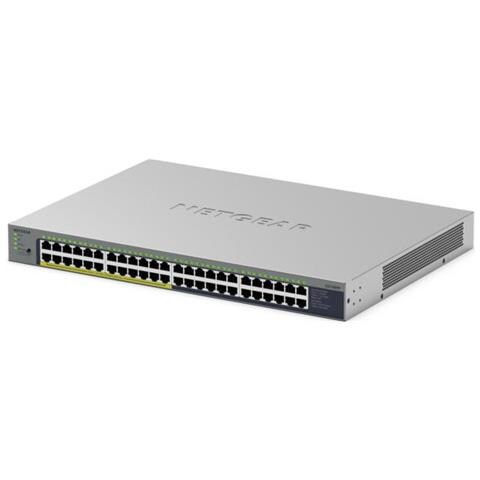 GS748PP Non gestito Gigabit Ethernet (10/100/1000) Supporto Power over Ethernet (PoE) Grigio - Foto 2