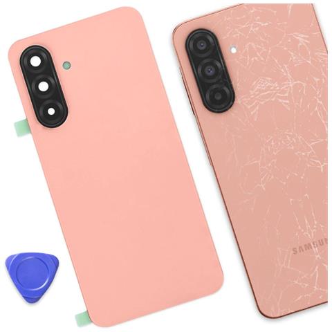 Vetro Posteriore Di Ricambio Per Galaxy A26 Con Adesivo Integrato - Foto 5